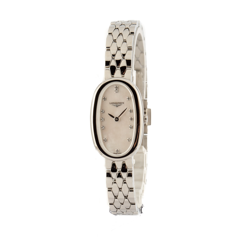 Longines Symphonette Diamond Dial with Mom of Pearl