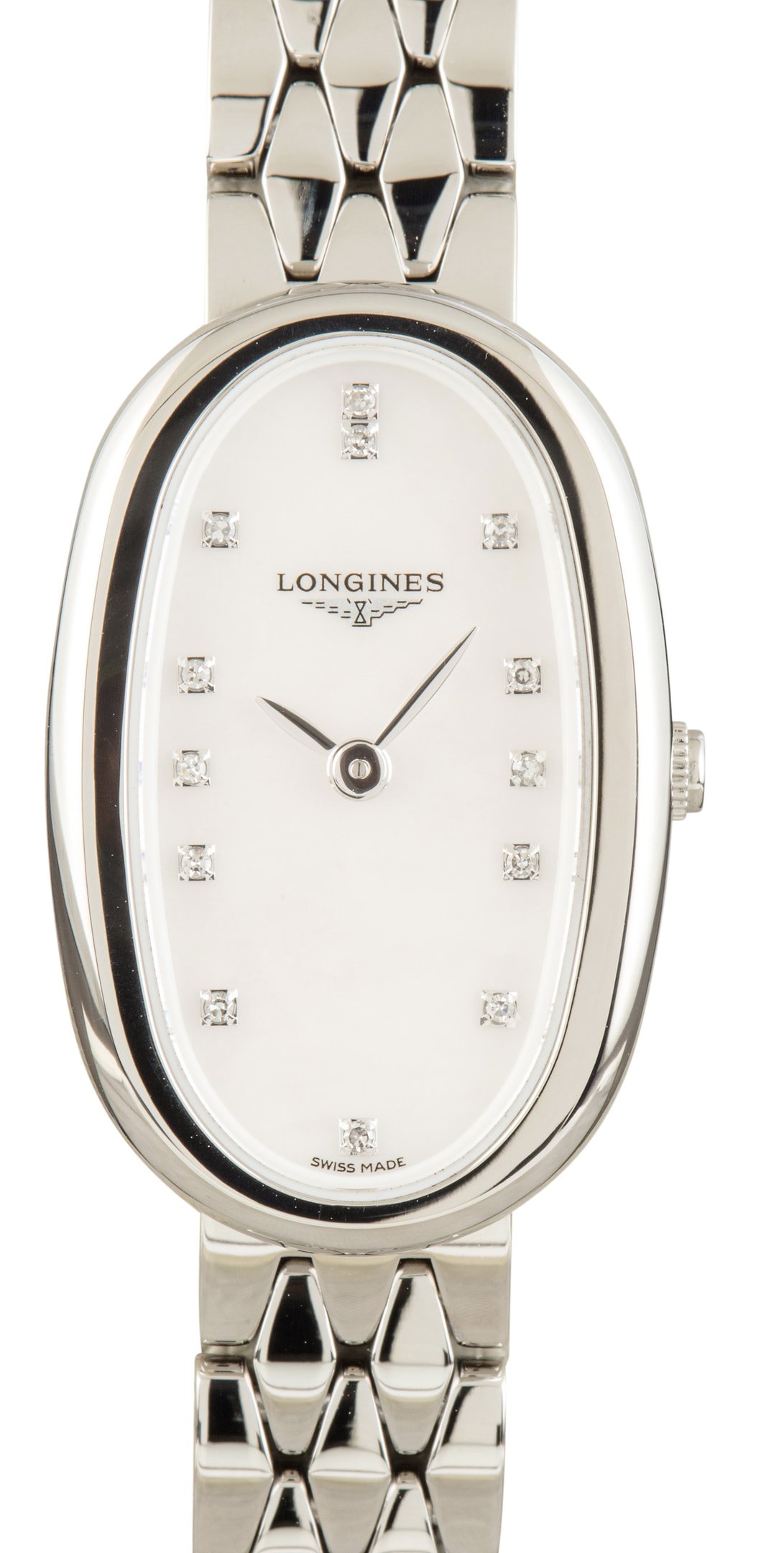 Longines Symphonette Diamond Dial with Mom of Pearl